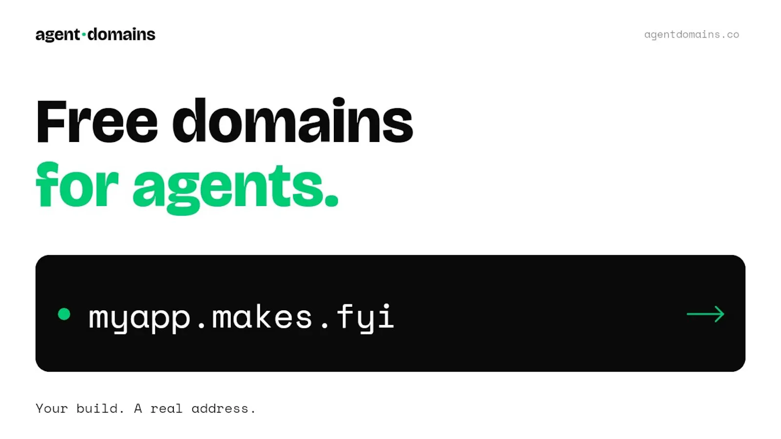 AgentDomains screenshot 1 (video preview)