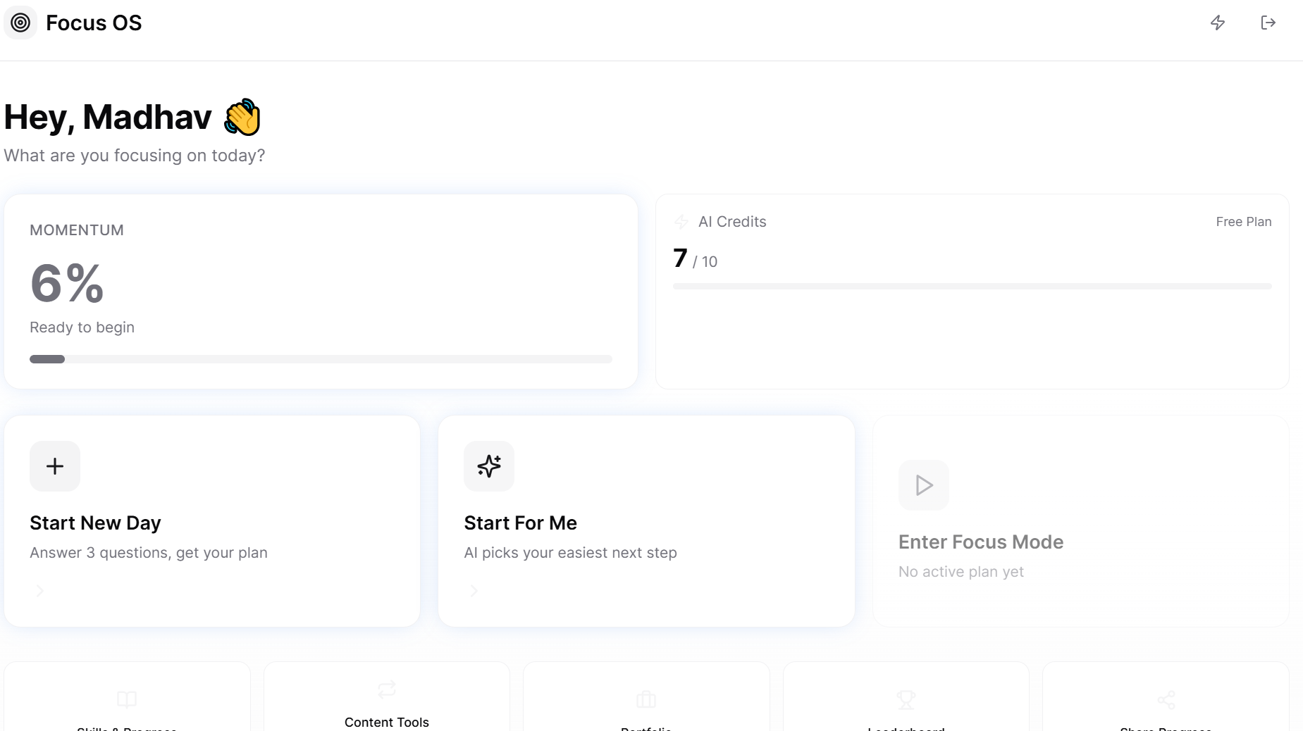 DailyFocusOS gallery image