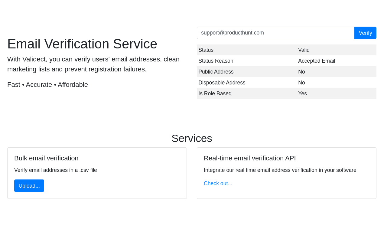 Validect gallery image
