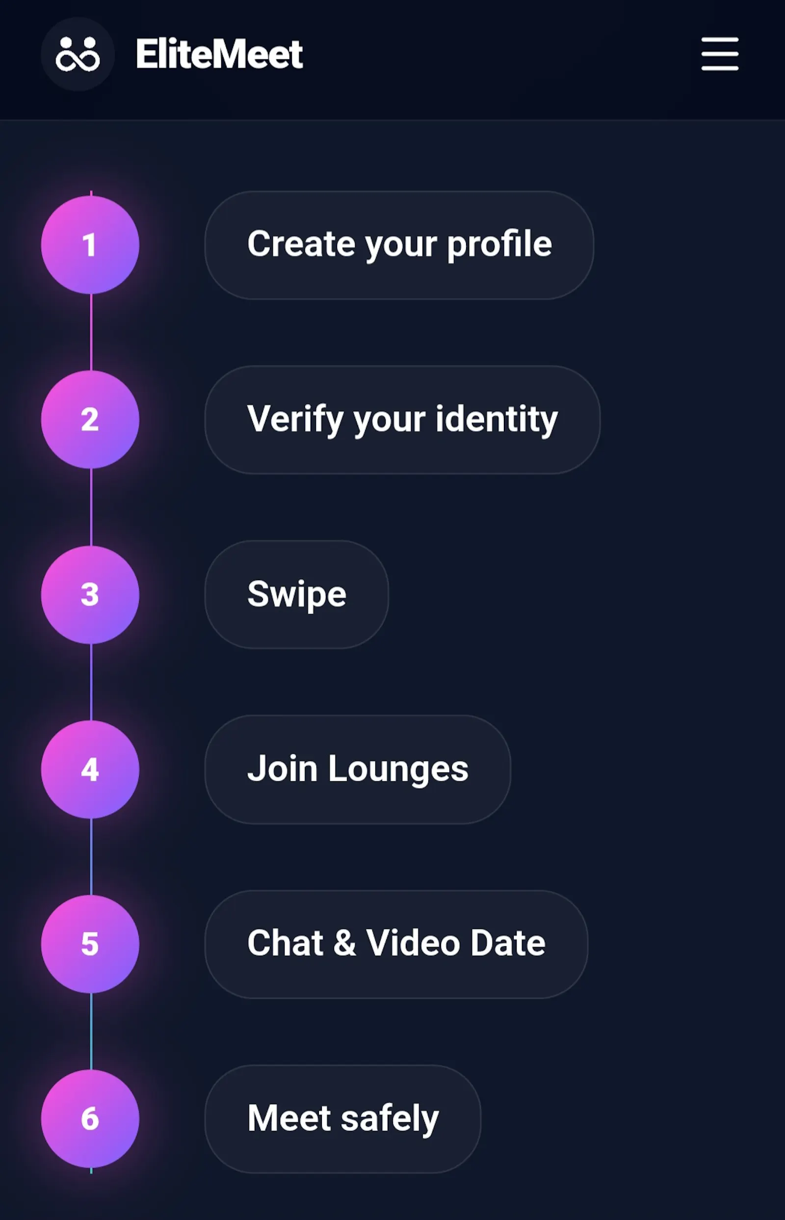EliteMeet - Verified Love. screenshot 2