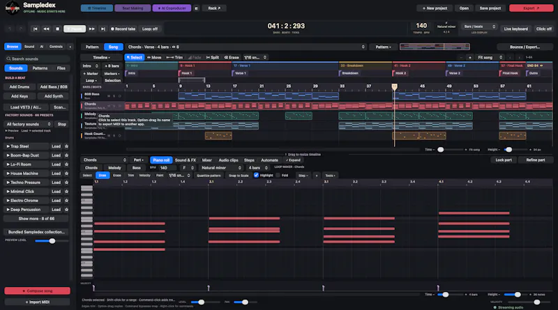 Sampledex screenshot 5