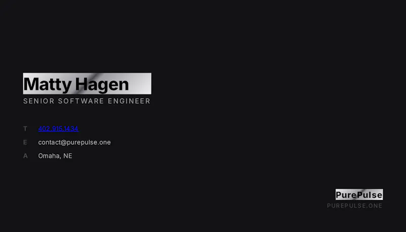 PurePulse — Web Design & Development screenshot 2