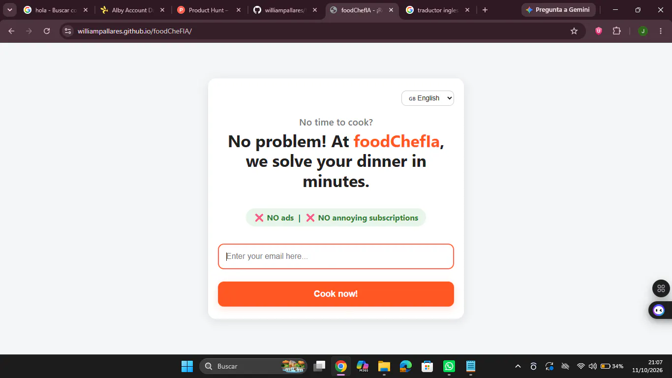 foodChefIA gallery image