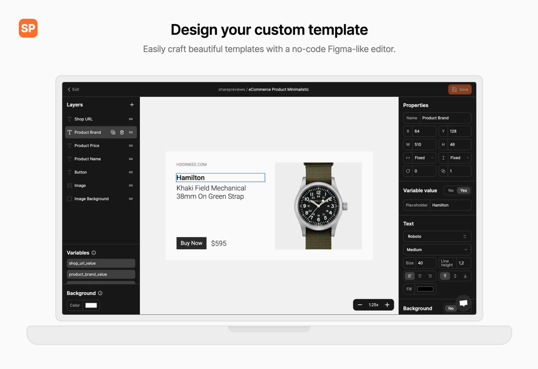sharepreviews - No-code dynamic Open Graph images generator. Open-source. media 2