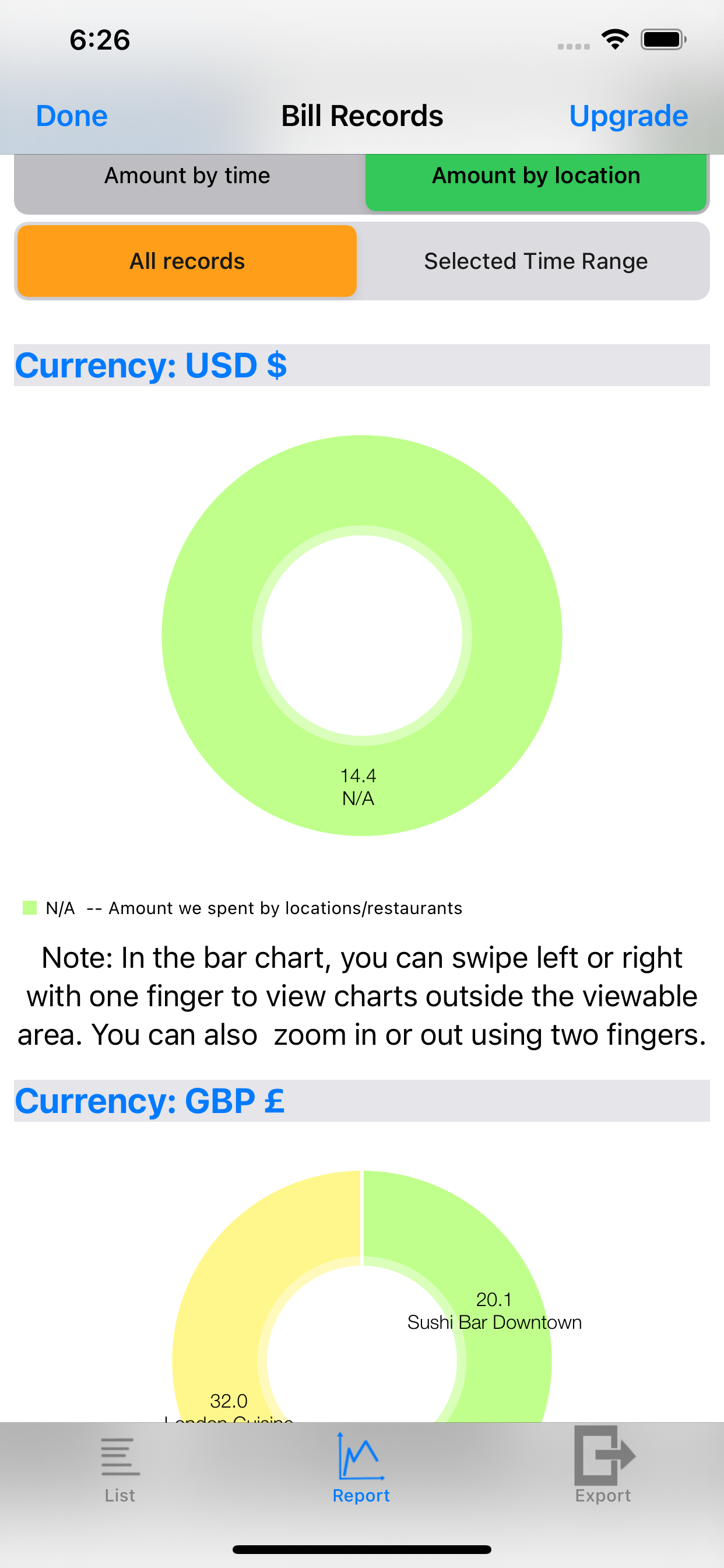 Tip Calculator and Bill Report gallery image