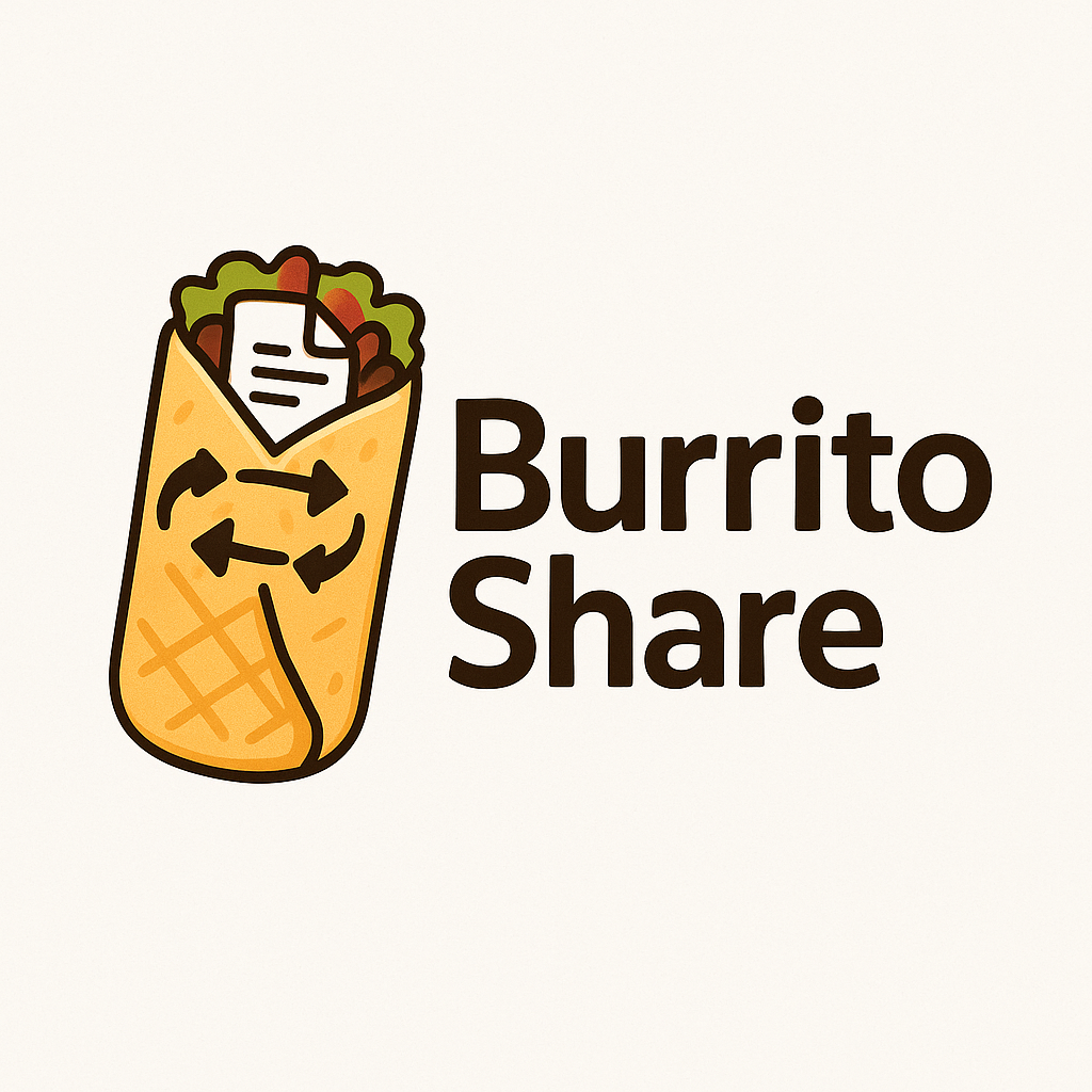 BurritoShare - Main product screenshot demonstrating key features and user interface