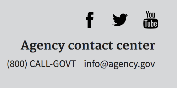 The US Government official Jekyll theme gallery image