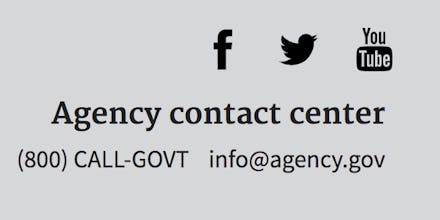 The US Government official Jekyll theme gallery image