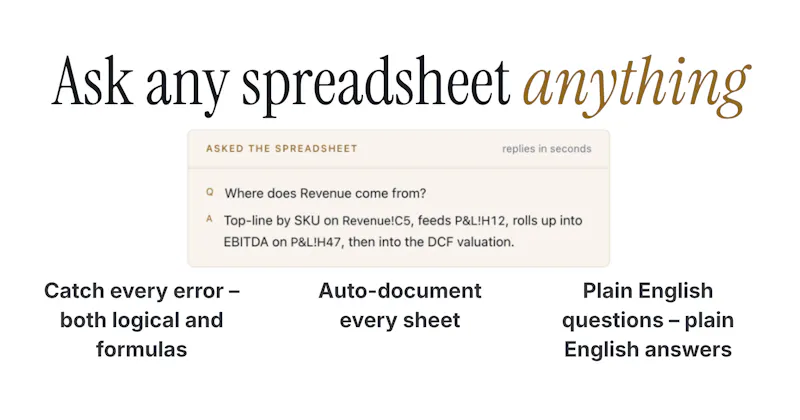Spreadsheet Analyzer screenshot 1