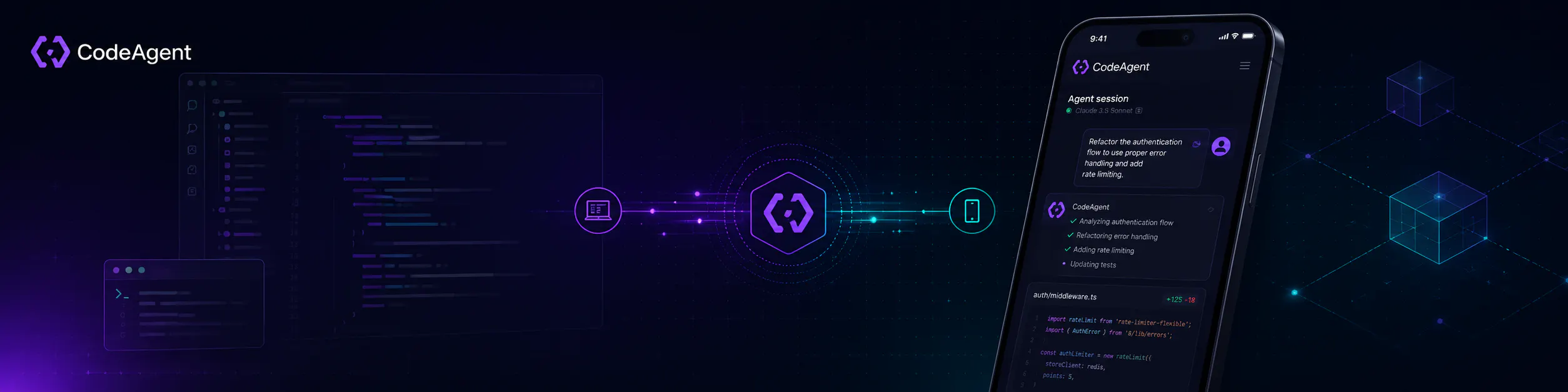 CodeAgent Mobile gallery image