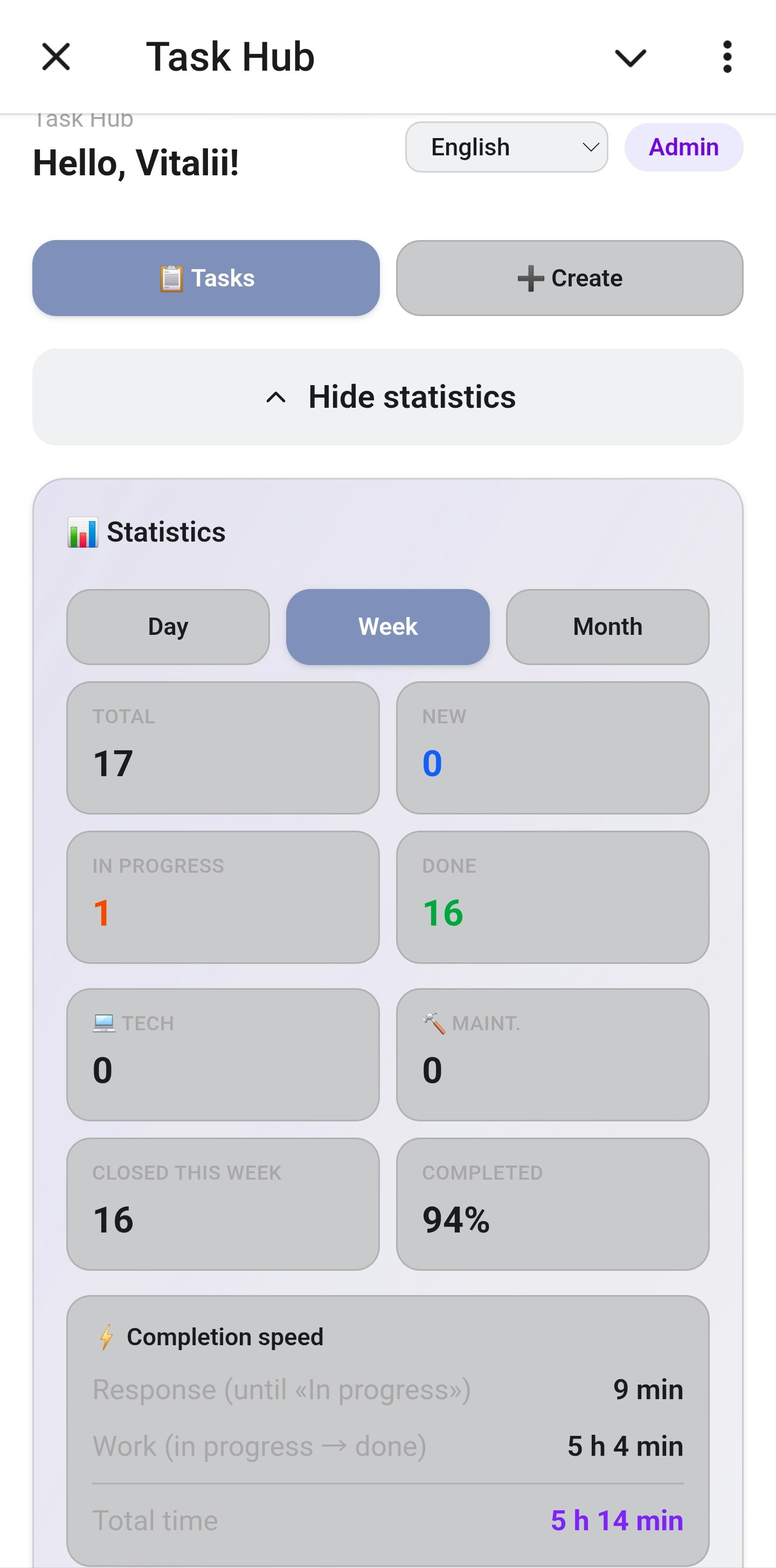 Task Hub gallery image