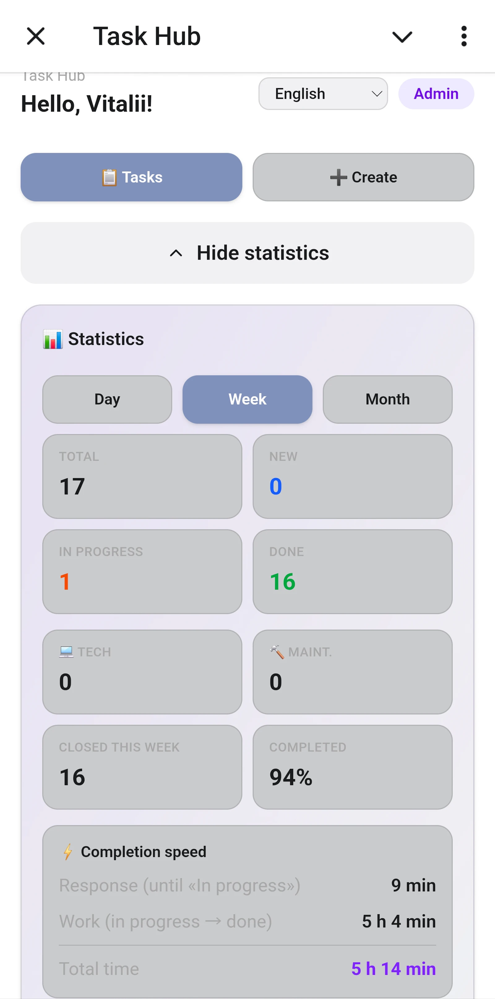 Task Hub screenshot 5