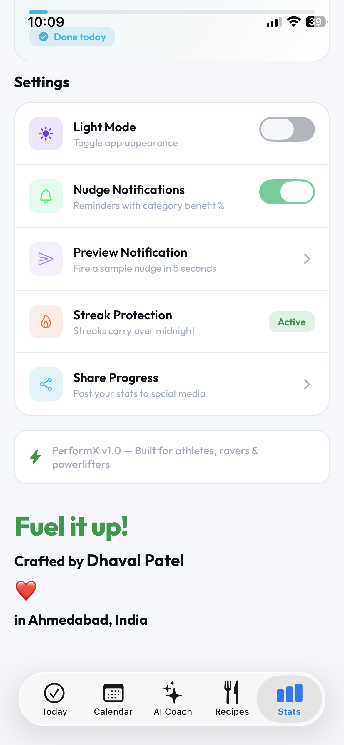 PerformX gallery image
