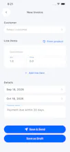 Blue Invoice gallery image