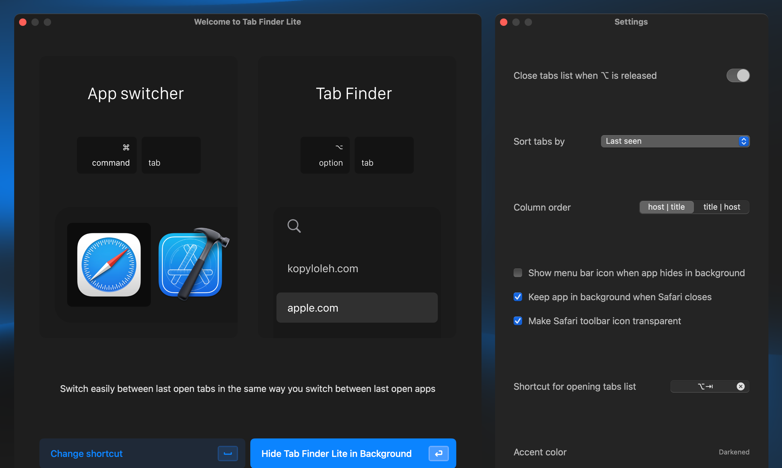 Tab Finder Lite - Versión gratuita de Tab Finder para Safari media 3