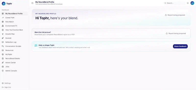 Tophr: Rethink How Teams Work screenshot 1 (video preview)