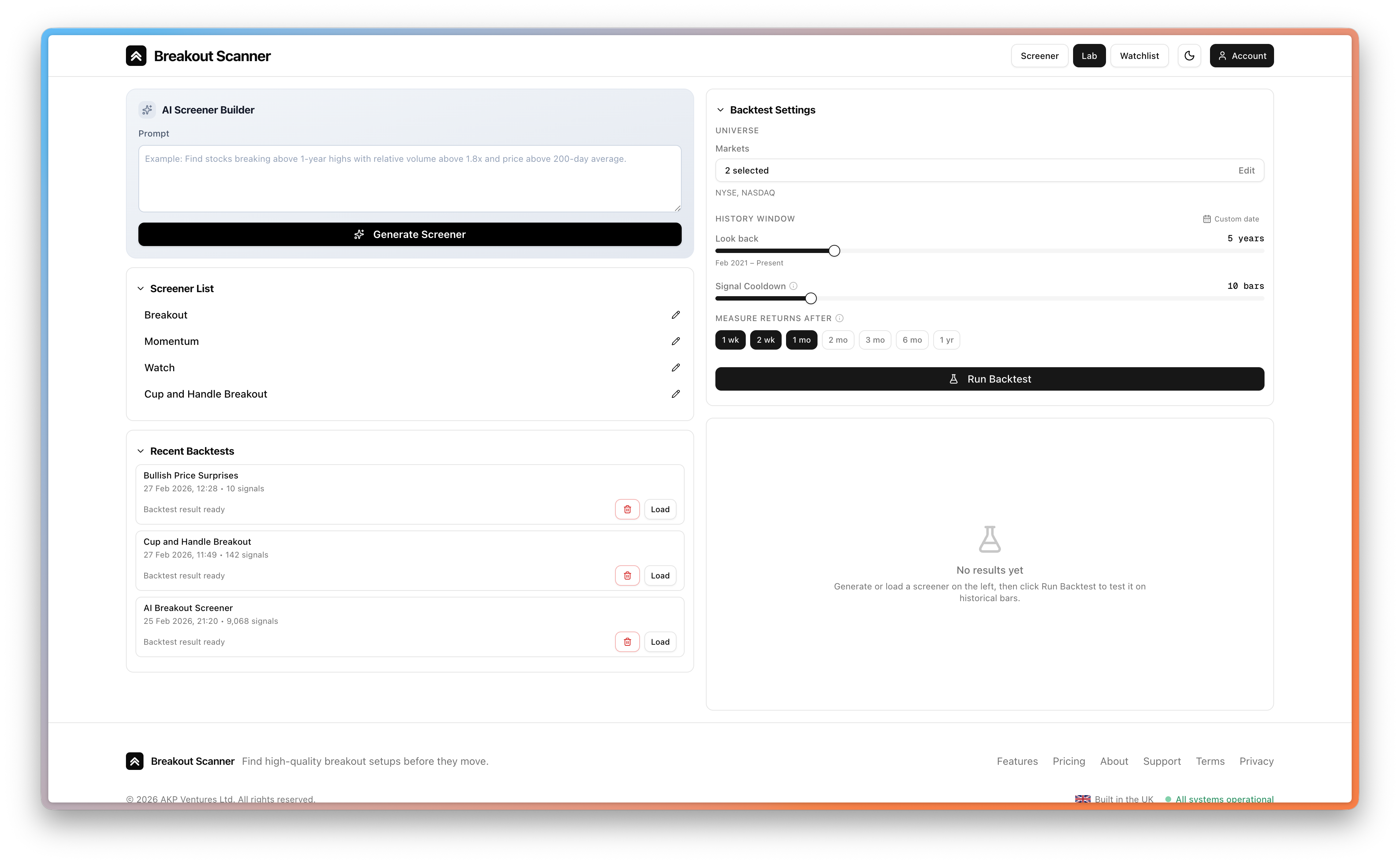 Breakout Scanner gallery image