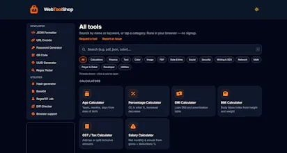 Webtoolshop gallery image