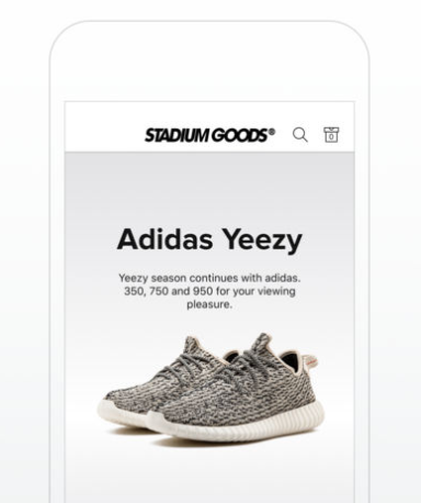 Stadium Goods on mobile gallery image