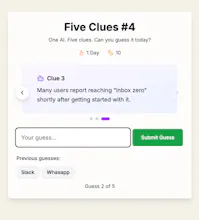 Five Clues gallery image