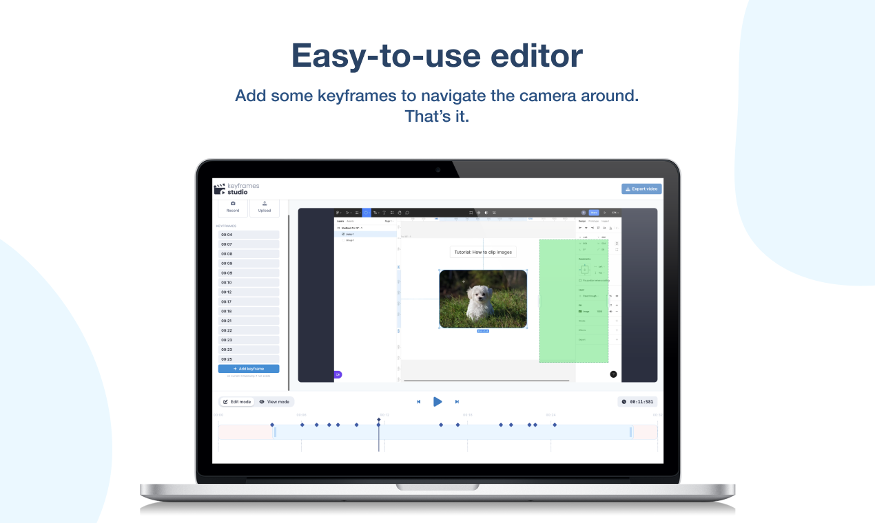 Keyframes Studio media 3