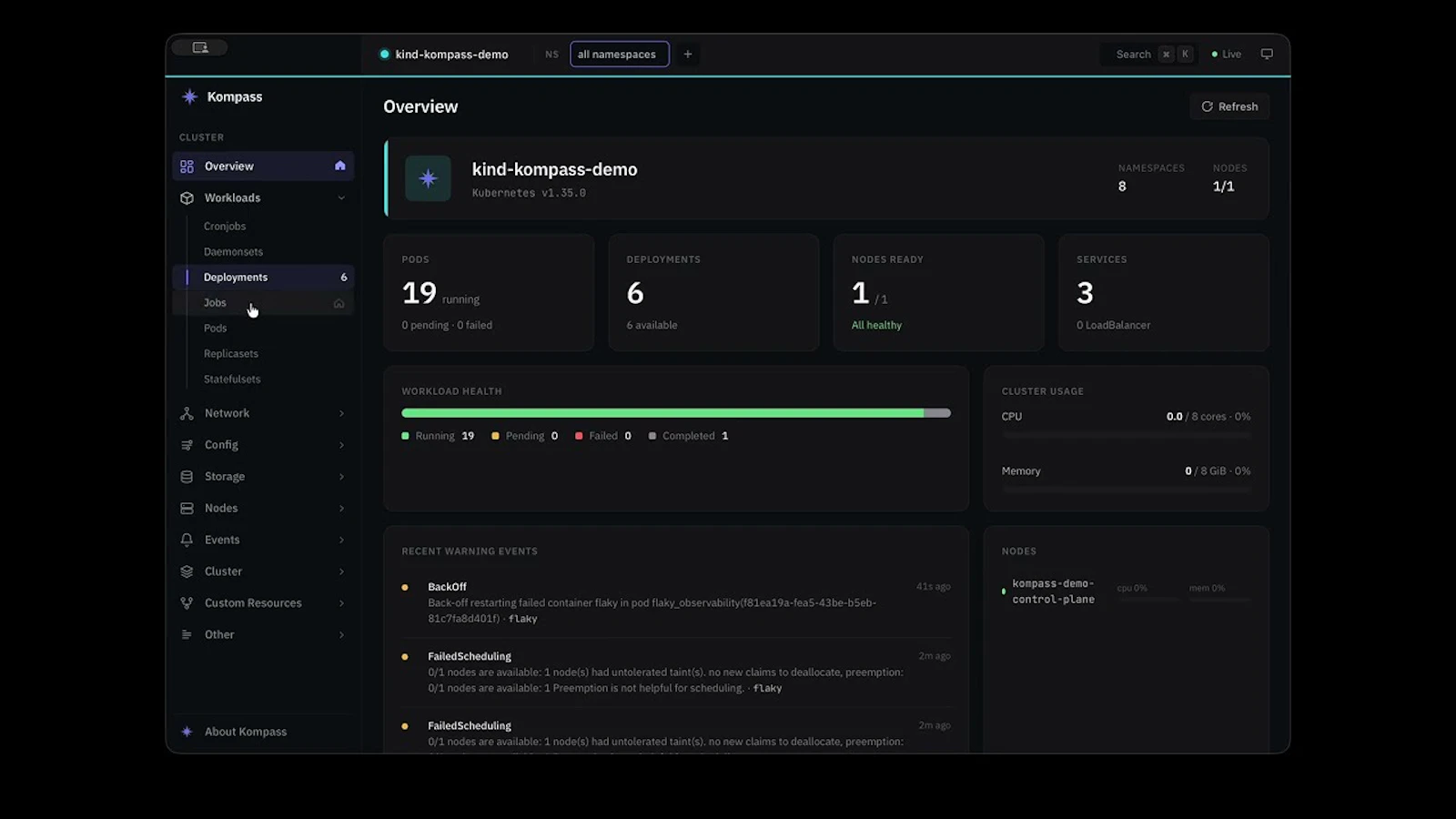 Kompass screenshot 1 (video preview)