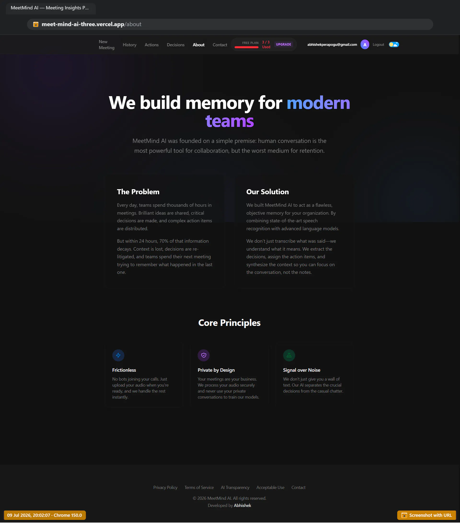 MeetMind AI 截图 6