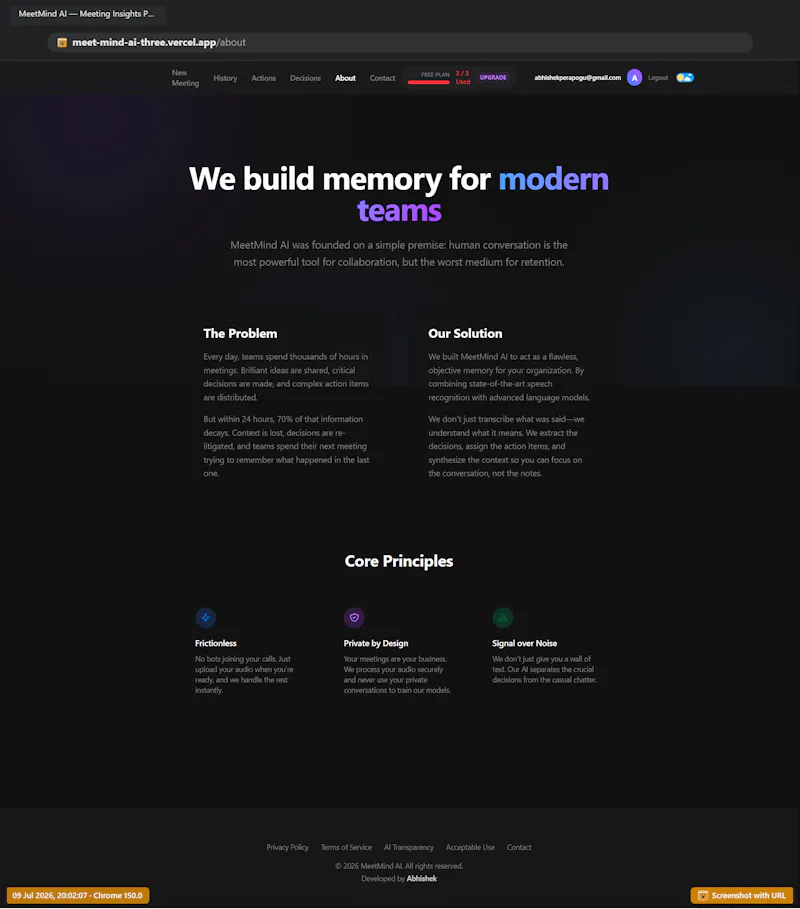 MeetMind AI screenshot 6