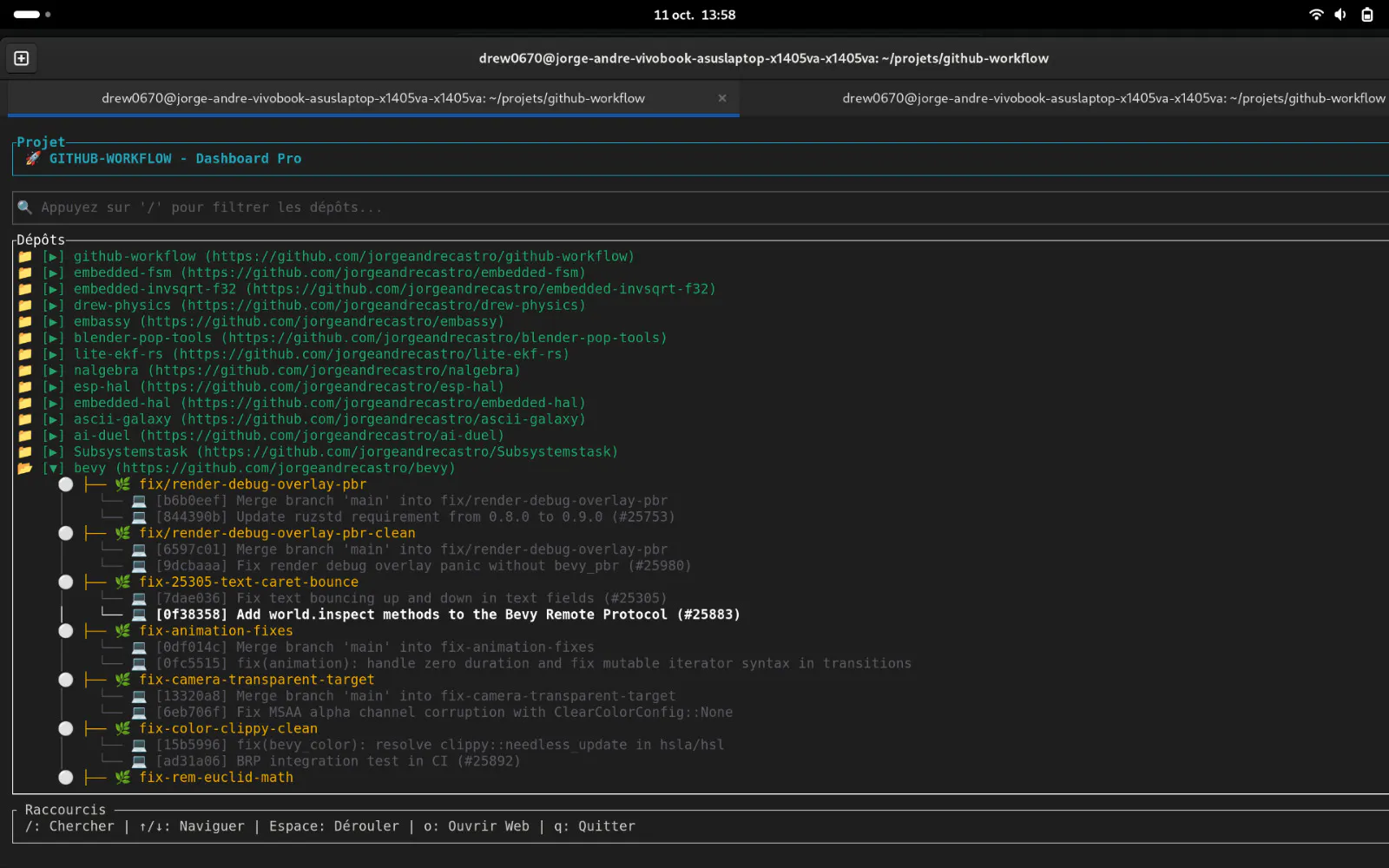 Github-workflow  screenshot 3