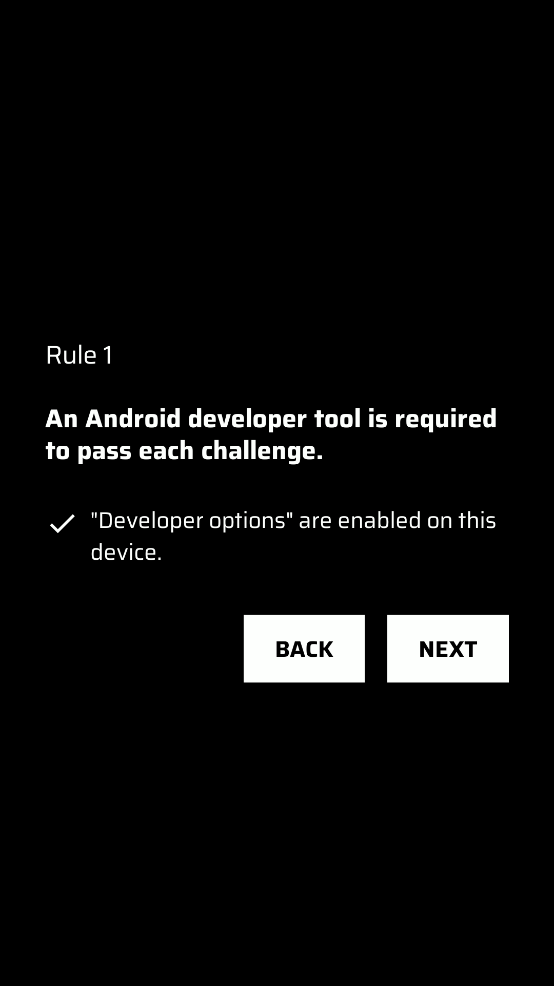 Android Dev Quest - เกมปริศนาที่สามารถแก้ไขได้โดยใช้เครื่องมือนักพัฒนา Android เท่านั้น media 3