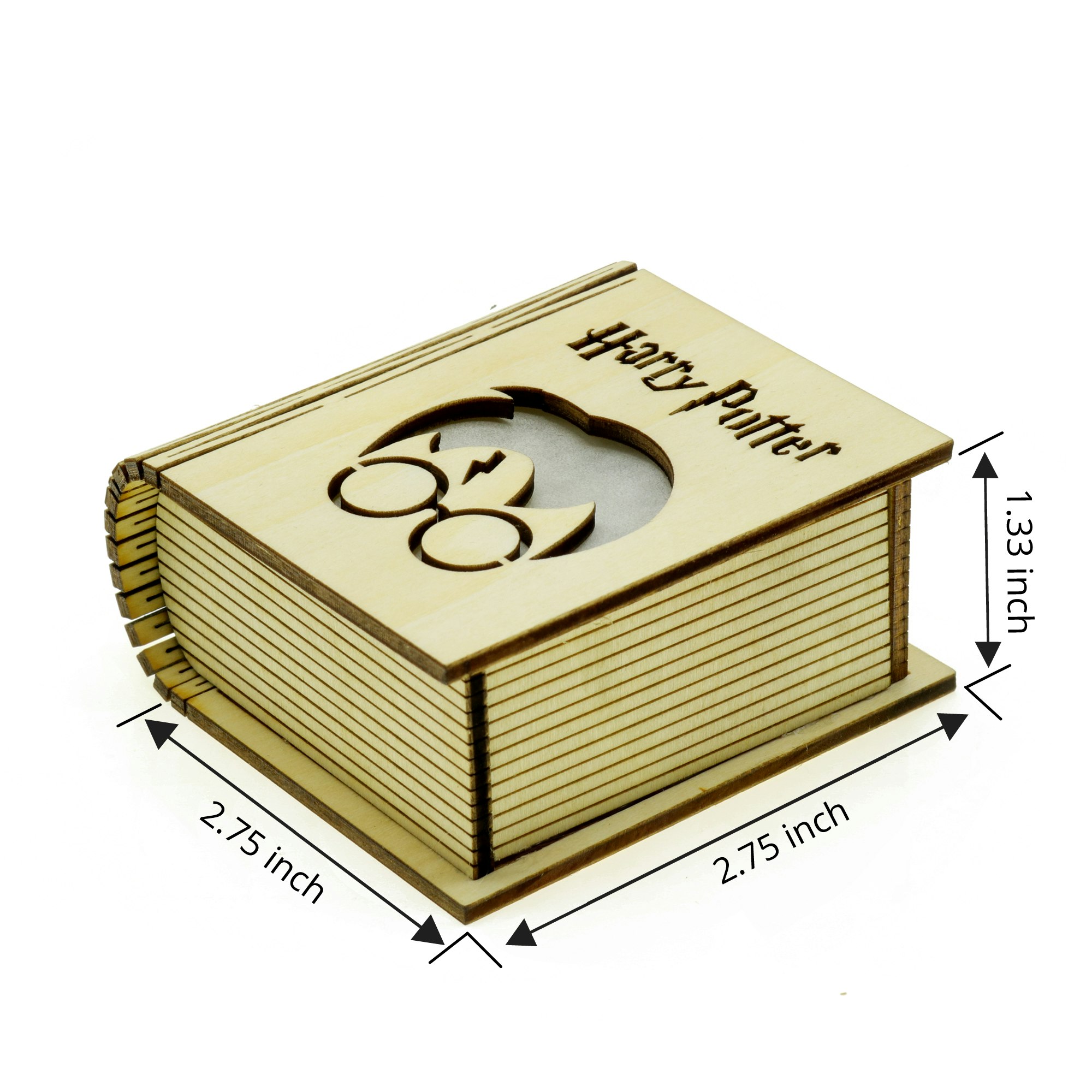 Harry Potter Music Box with LED Warm Light, Book Shape (NEW) gallery image