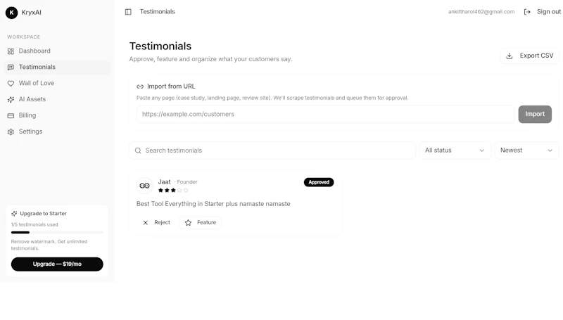 KryxAI screenshot 7