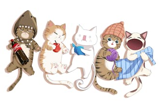 Tang Ping Cat - Memecoin Project gallery image