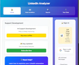 Linkedin analyzer gallery image