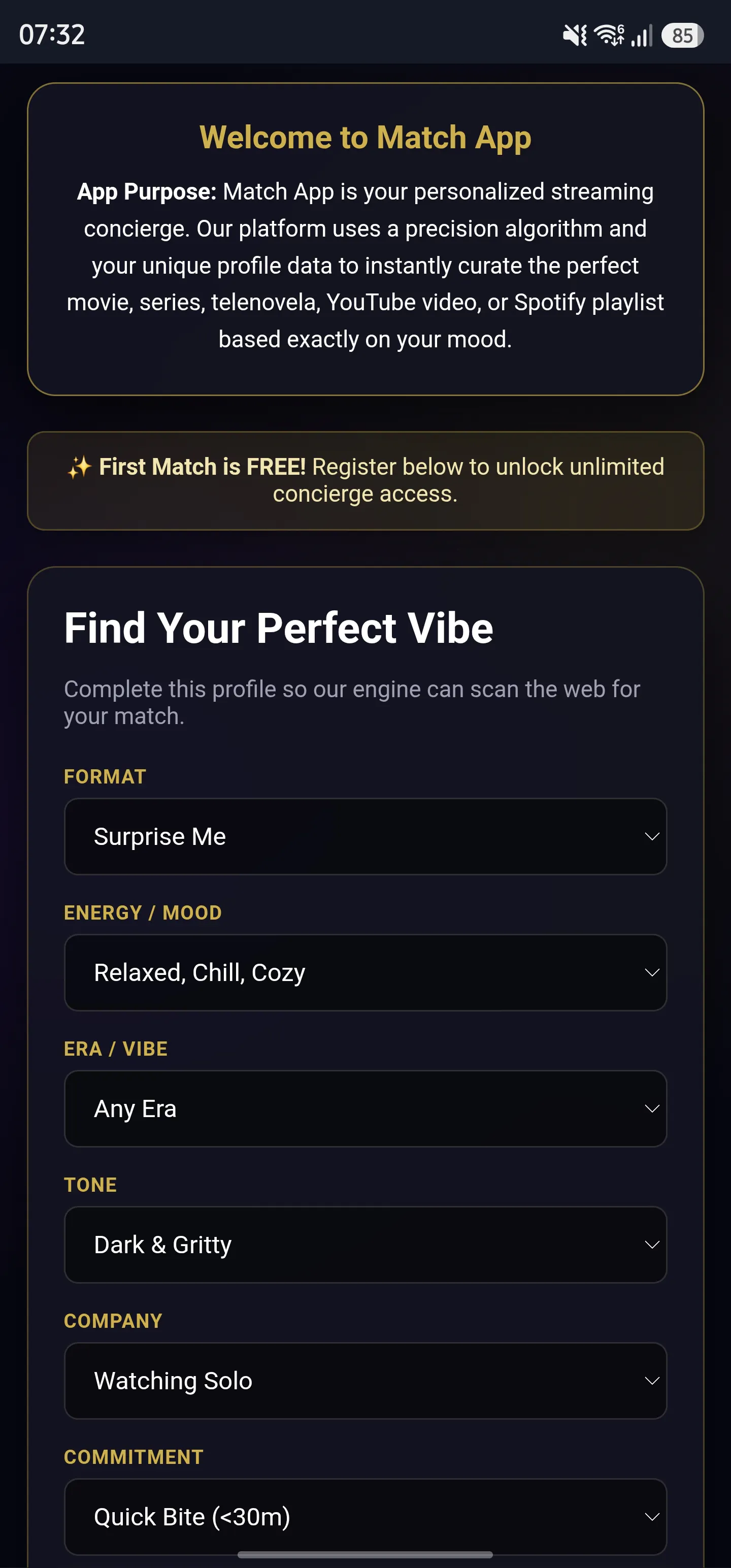 MatchApp gallery image