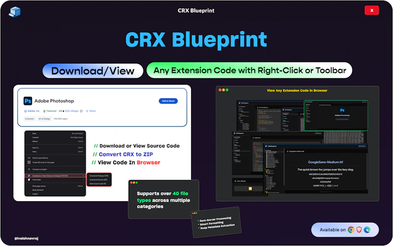 CRX Blueprint screenshot 1