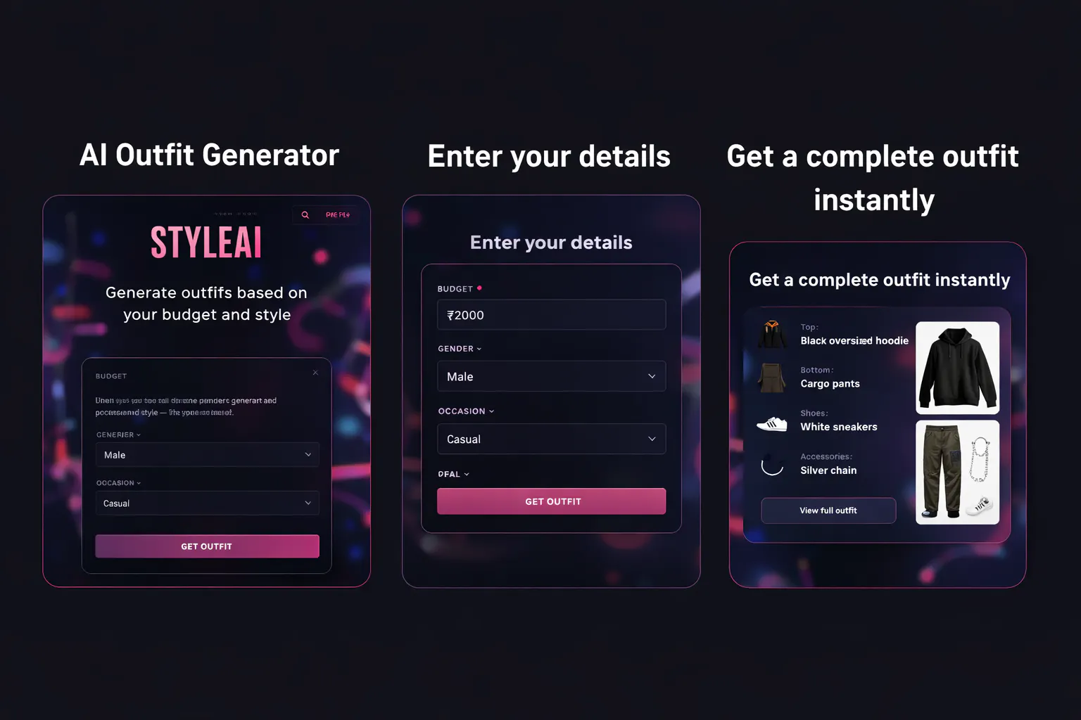 Style ai product banner