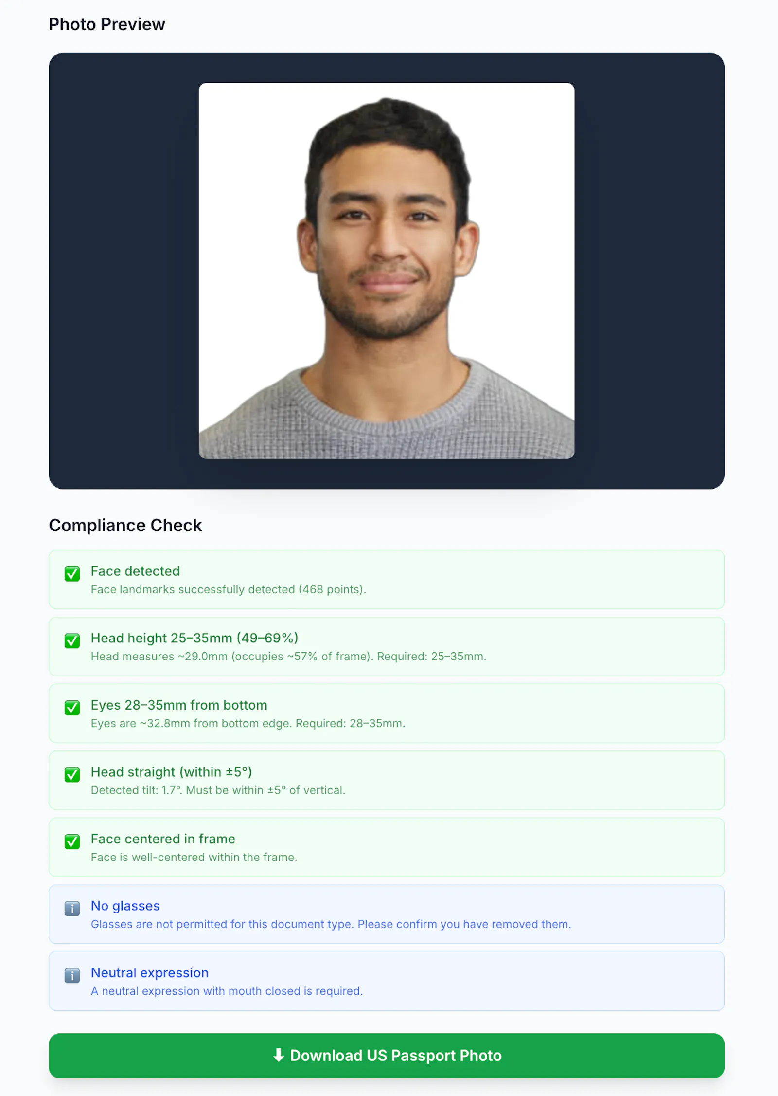 Passport Photo Tool screenshot 5