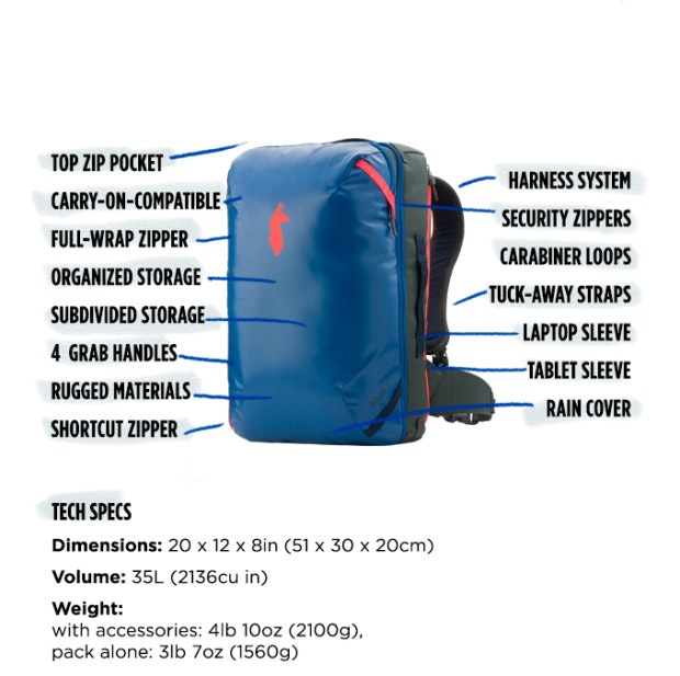 Allpa 35L Travel Pack gallery image