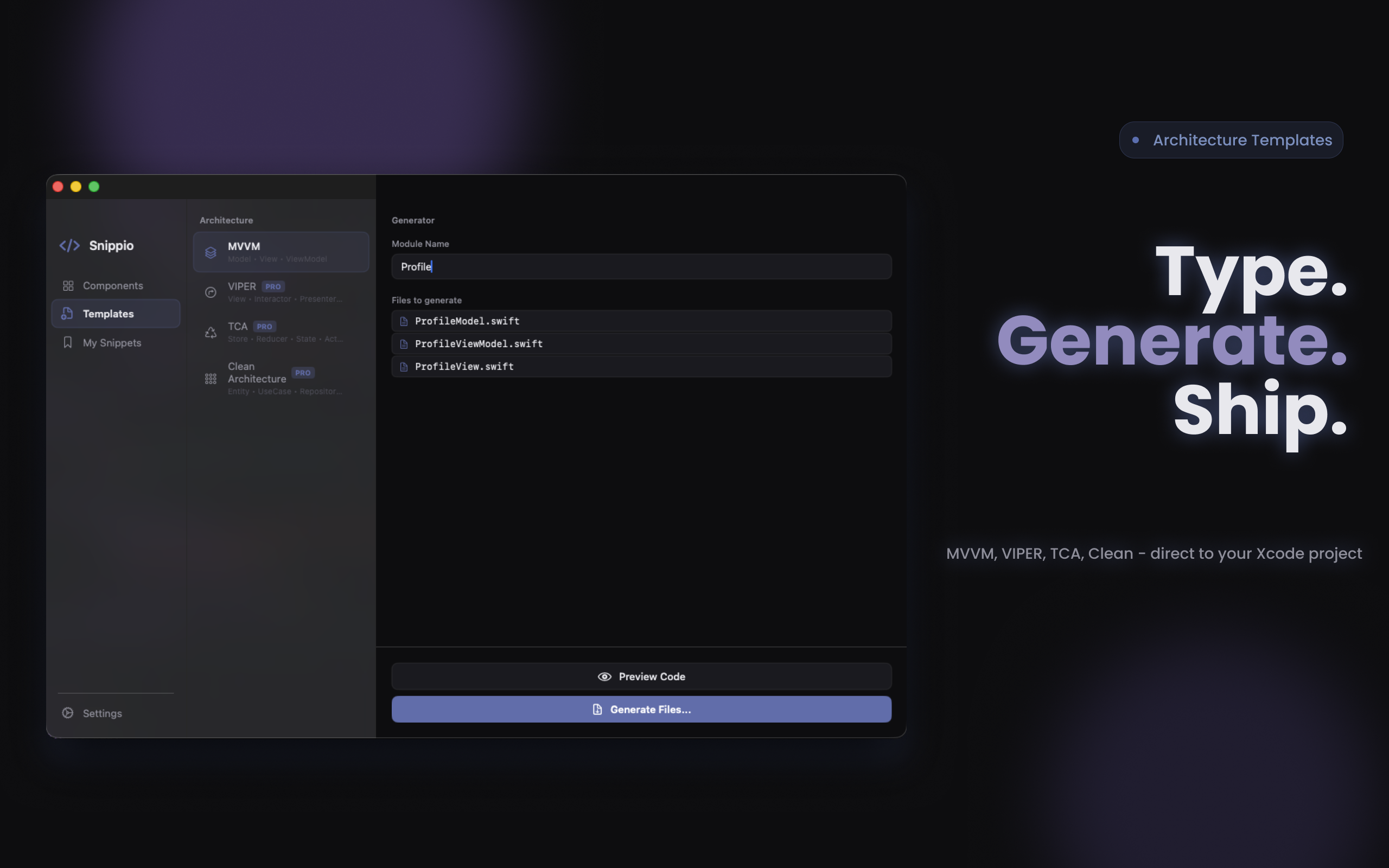 Snippio - Dev Components gallery image