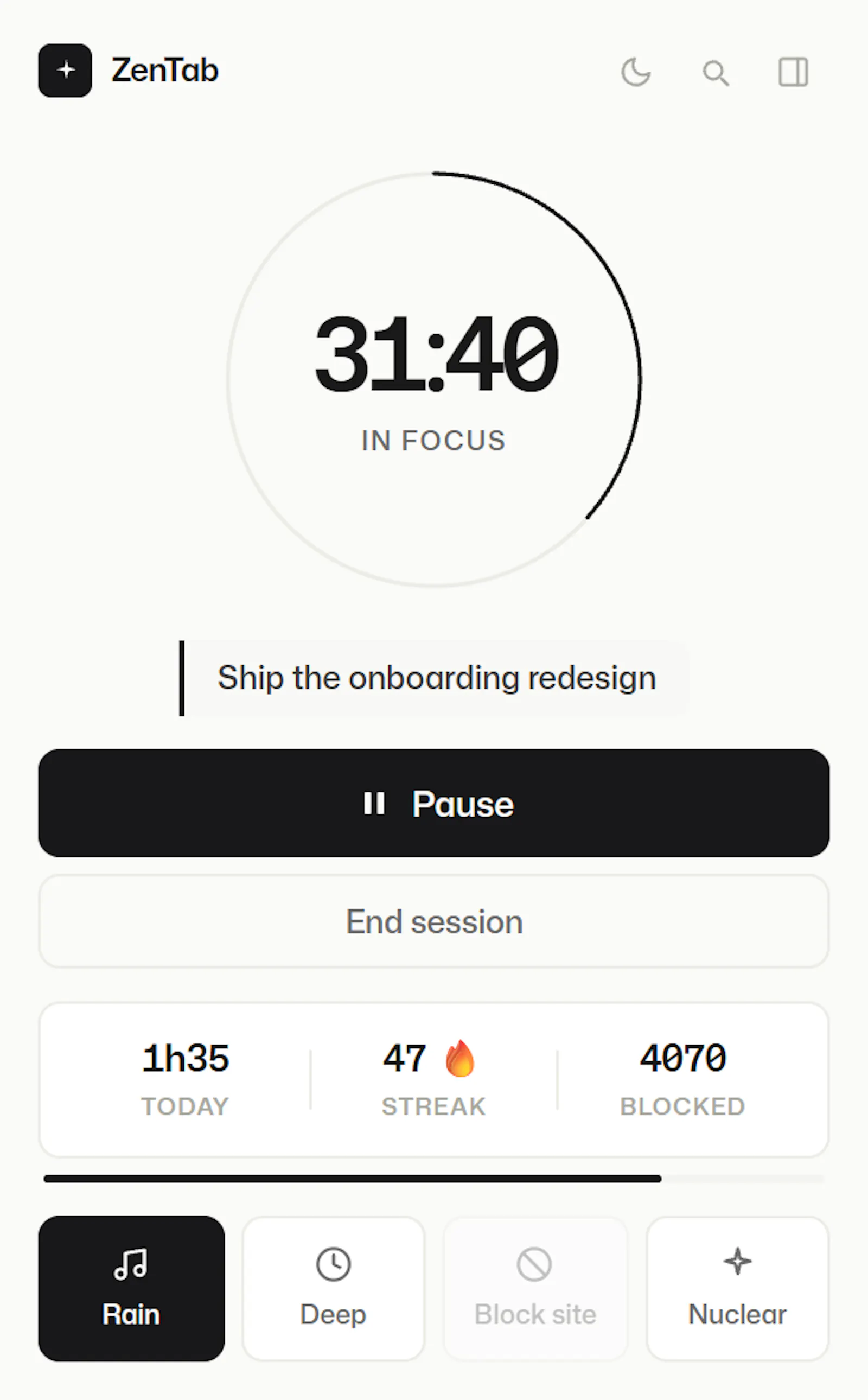 ZenTab screenshot 6