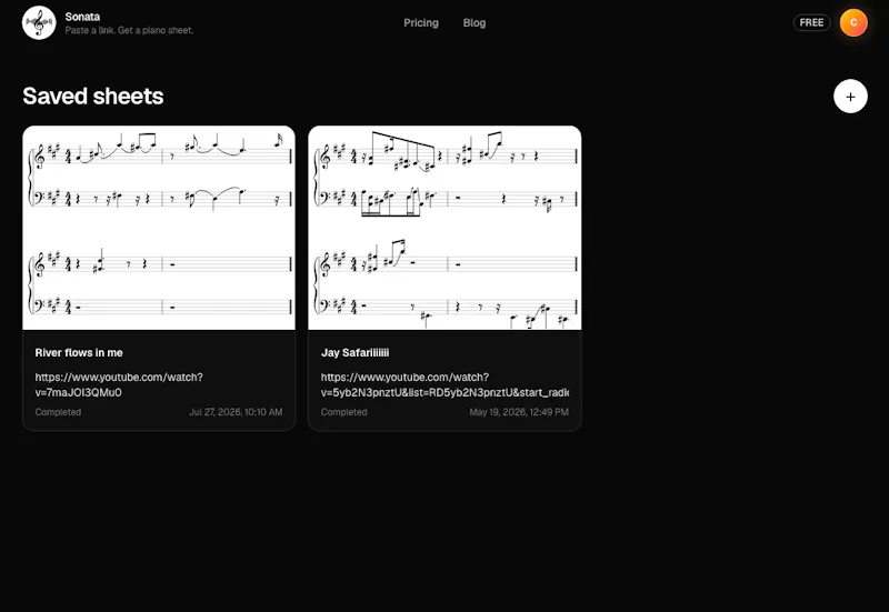 Sonata screenshot 4