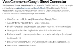 Google Sheet Connector for WooCommerce media 2