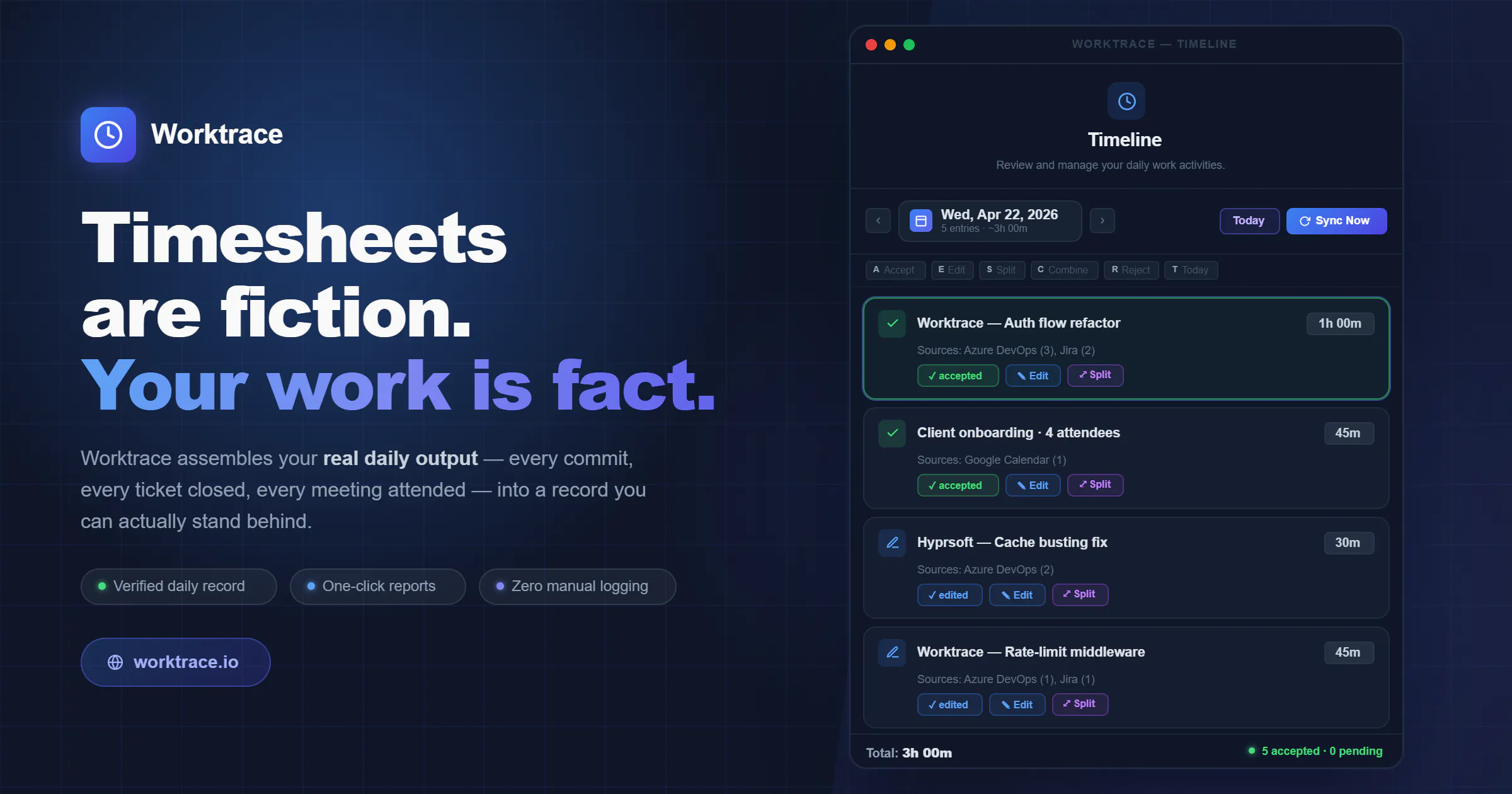 Worktrace.io gallery image
