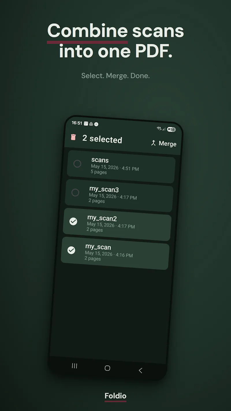 Foldio — PDF Scanner & Personal Library screenshot 6