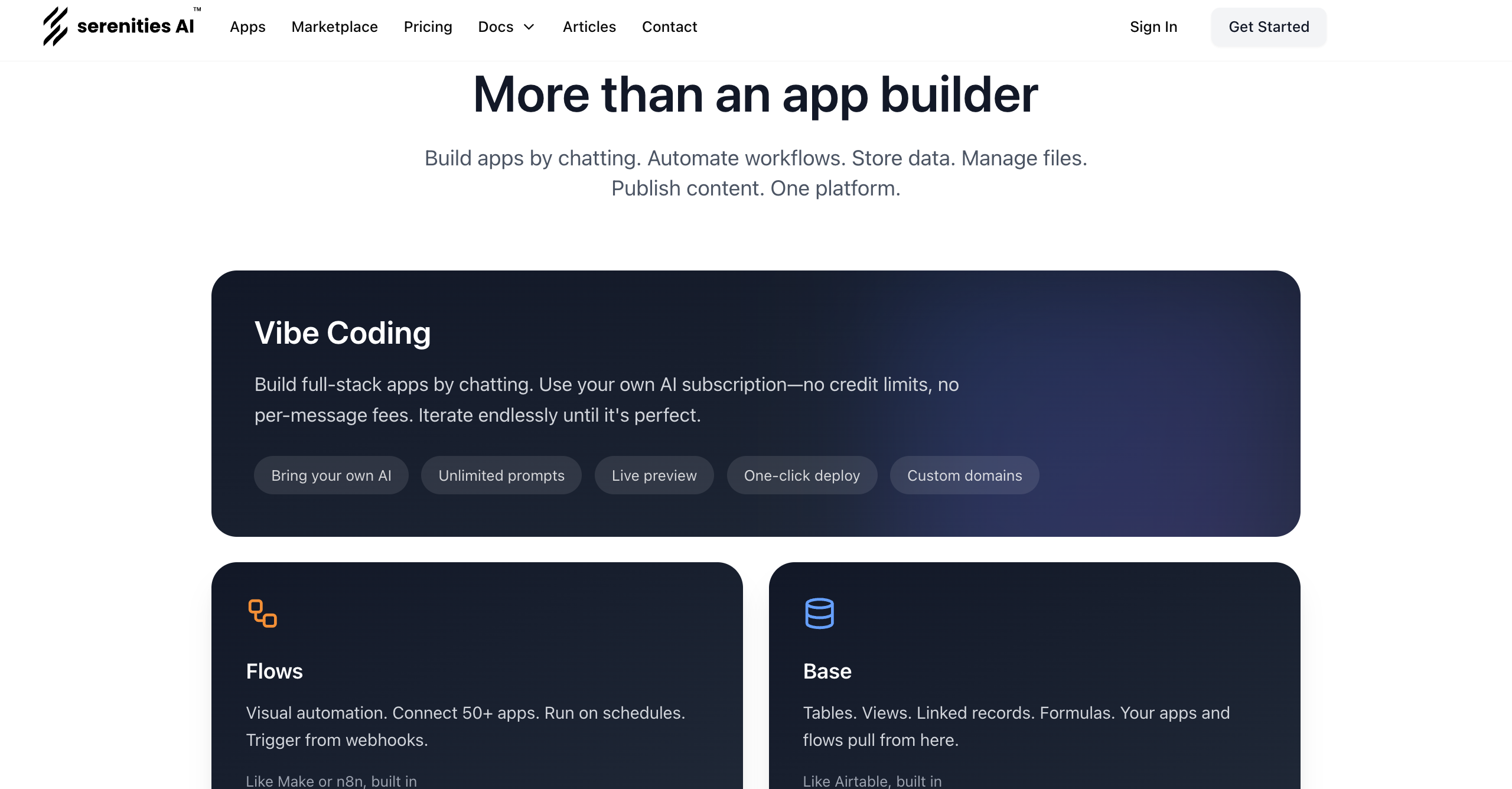serenities gallery image