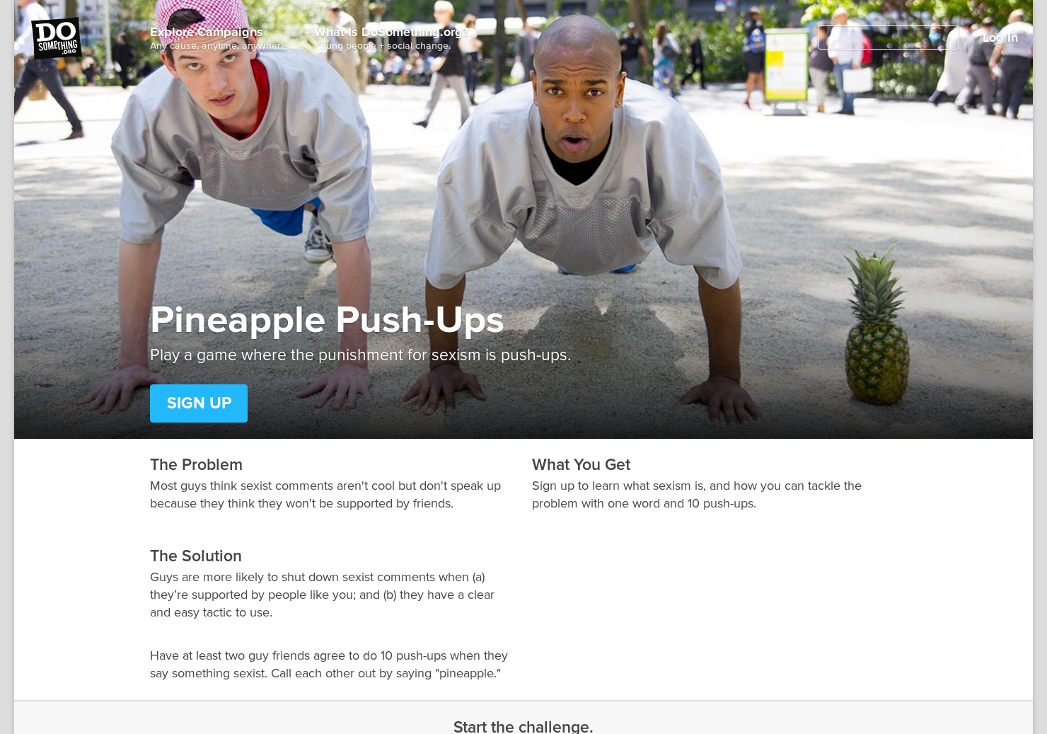 Pineapple Push-Ups