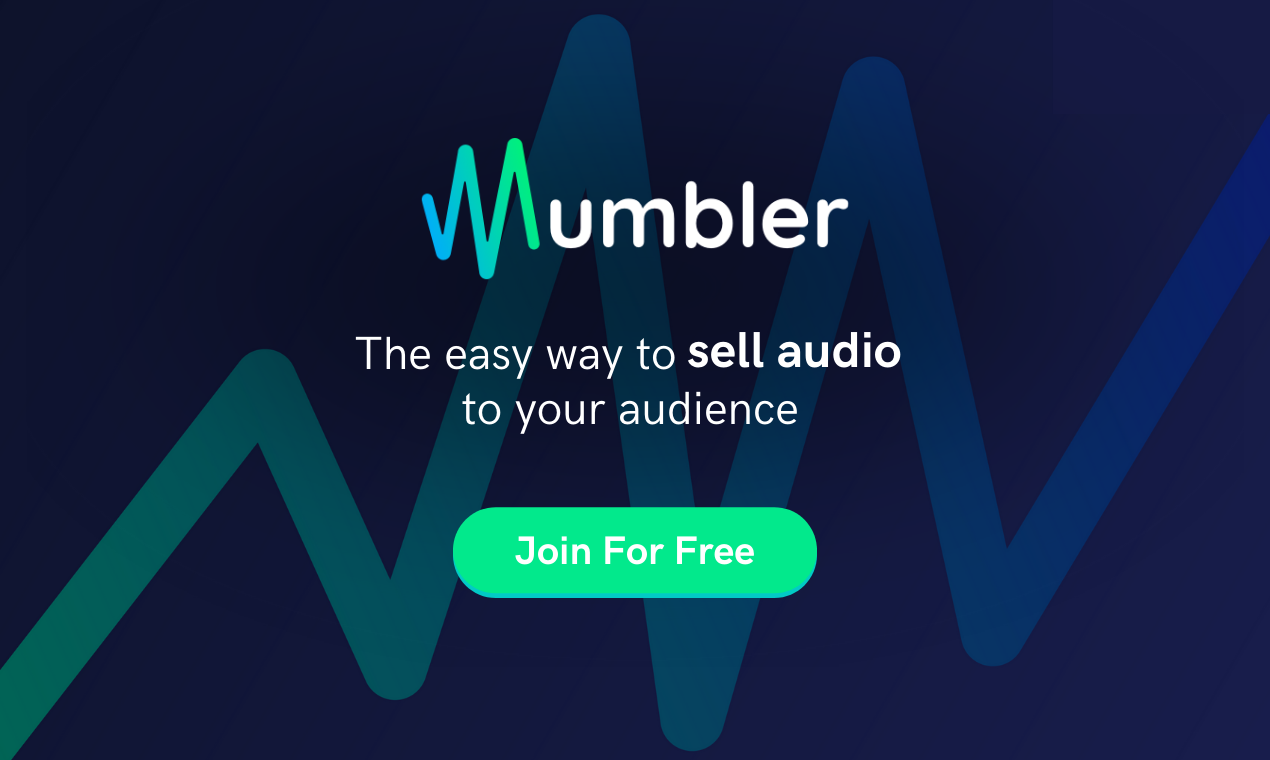 startuptile Mumbler-The easy way to sell audio to your audience