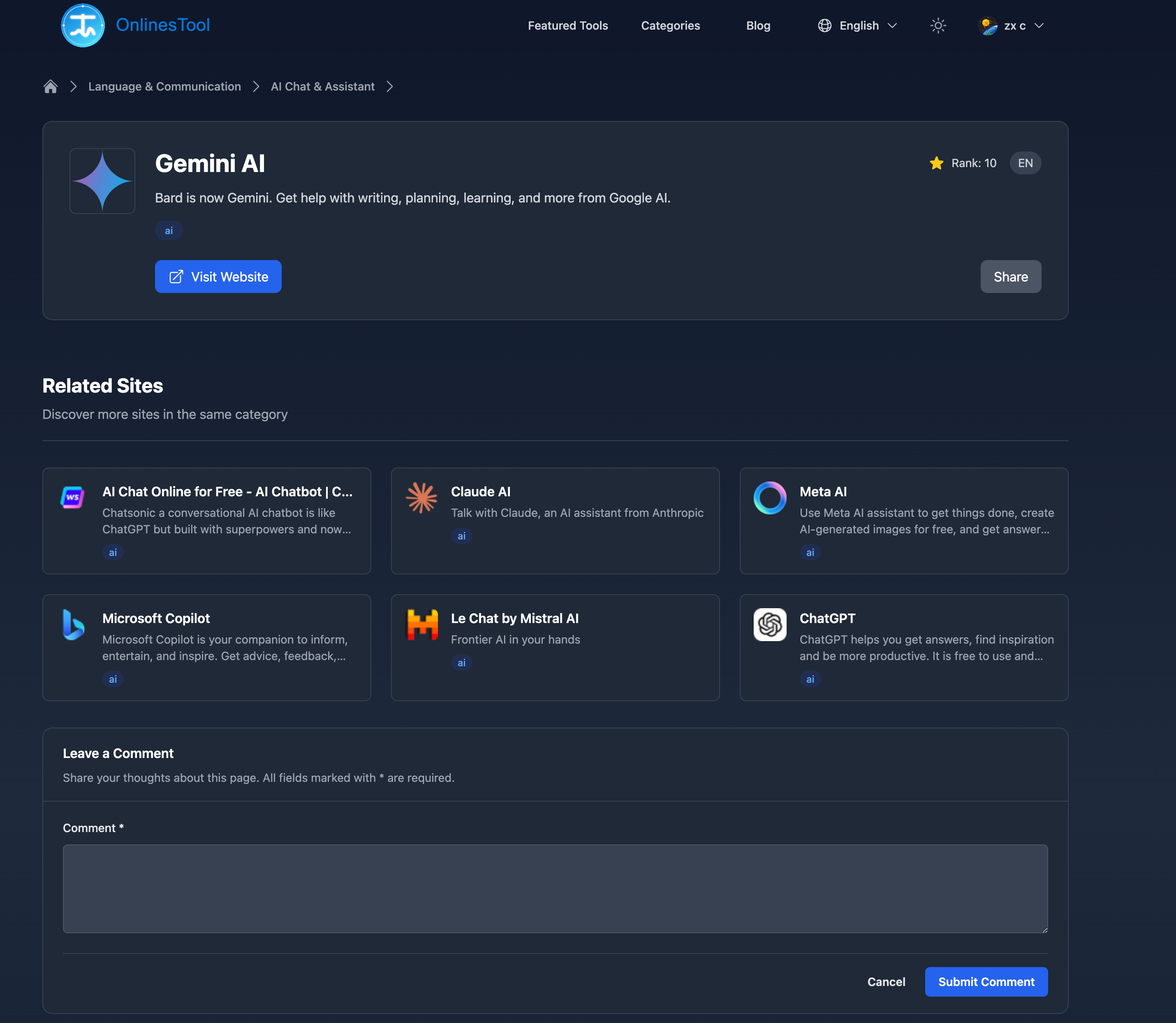 Mídia 6 de ferramenta online