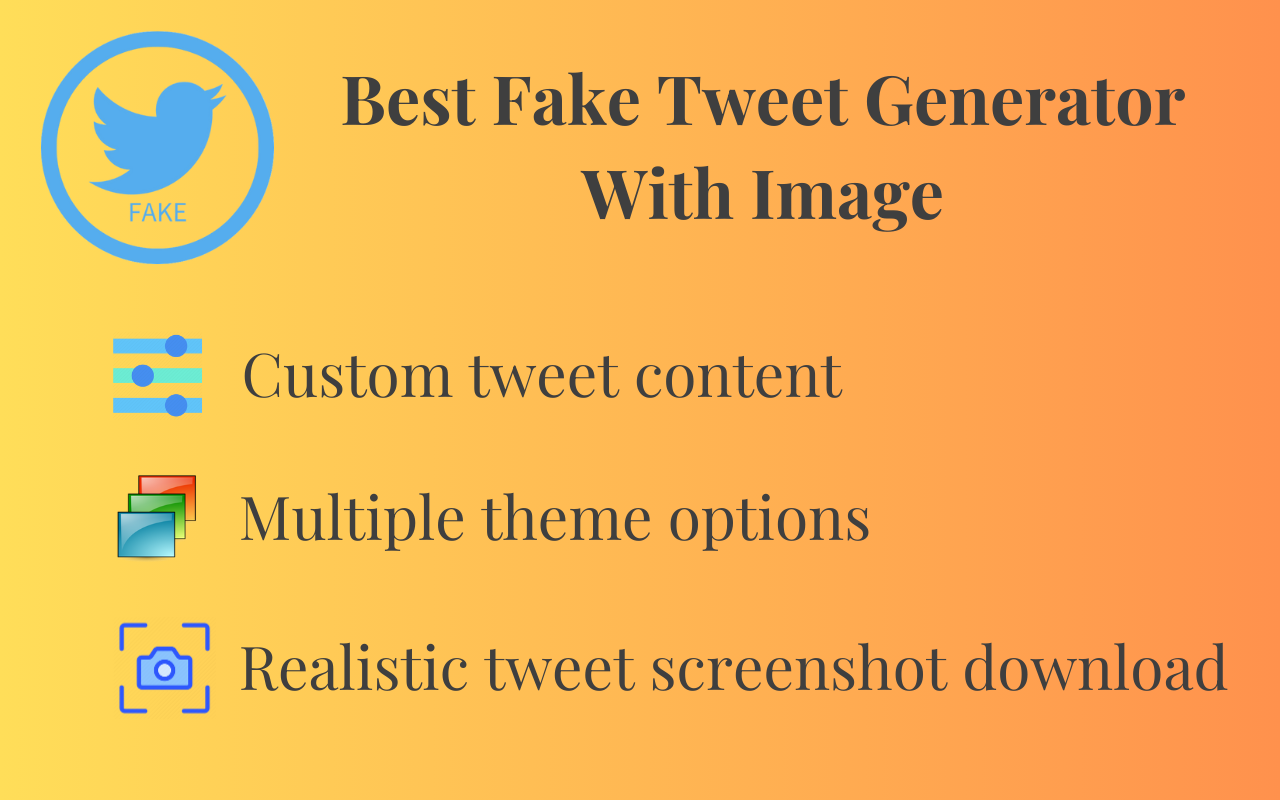 Fake Tweet Generator gallery image